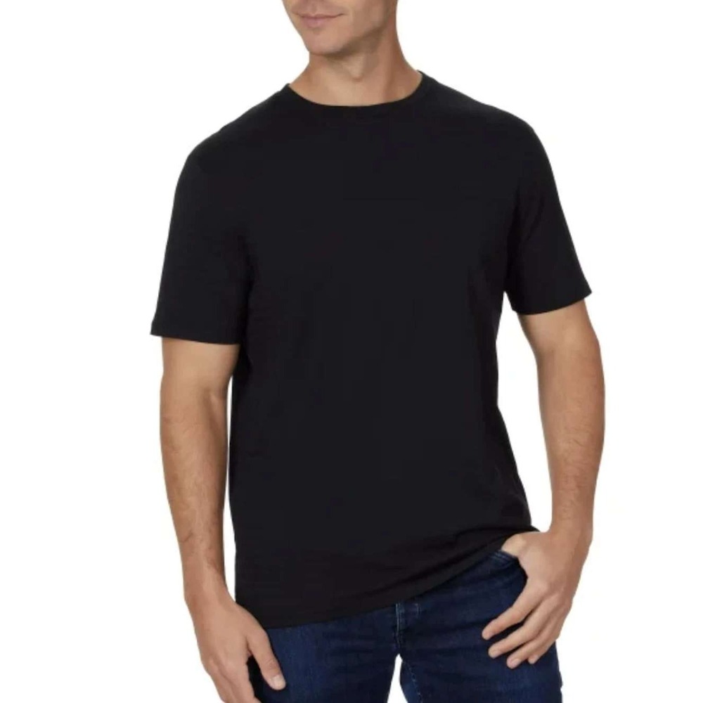 NWOT Calvin Klein T-Shirt Men's Large Black 100% Cotton Casual